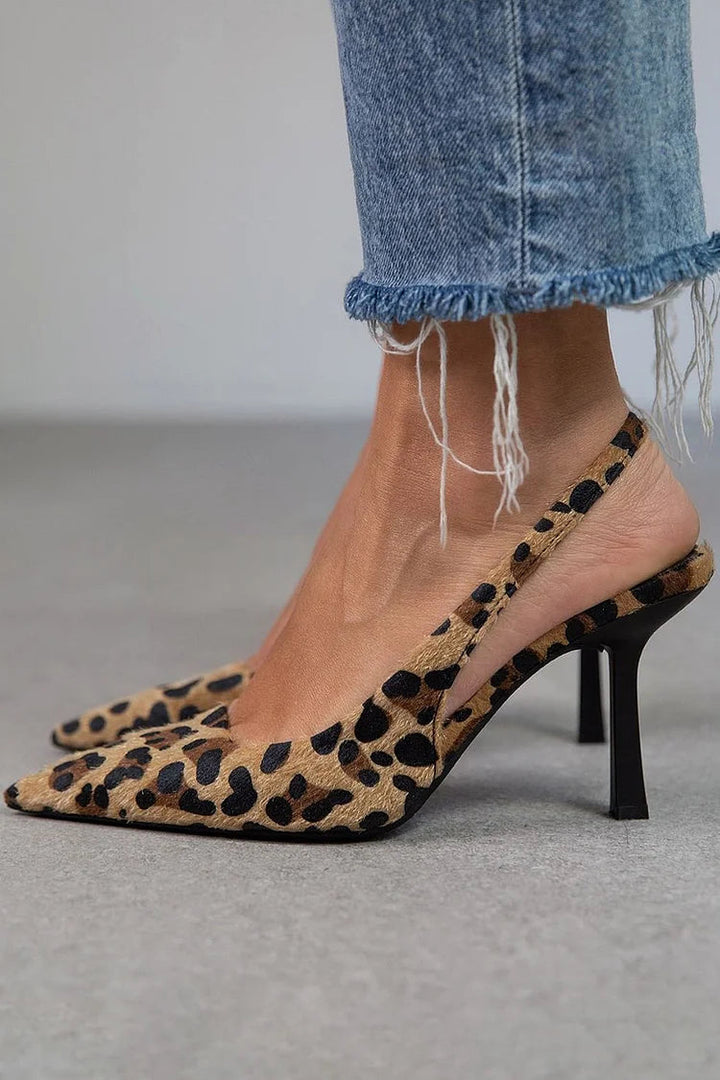 Isabella™ | Leopard D’Orsay Heels