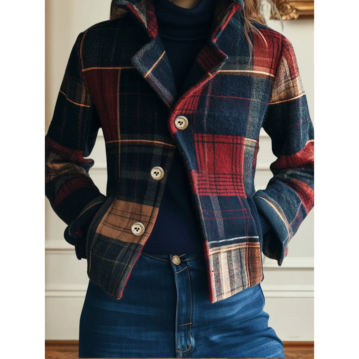 Nella | Classic Plaid Jacket
