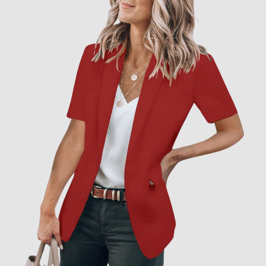 Dollie | Modern Short-Sleeve Blazer