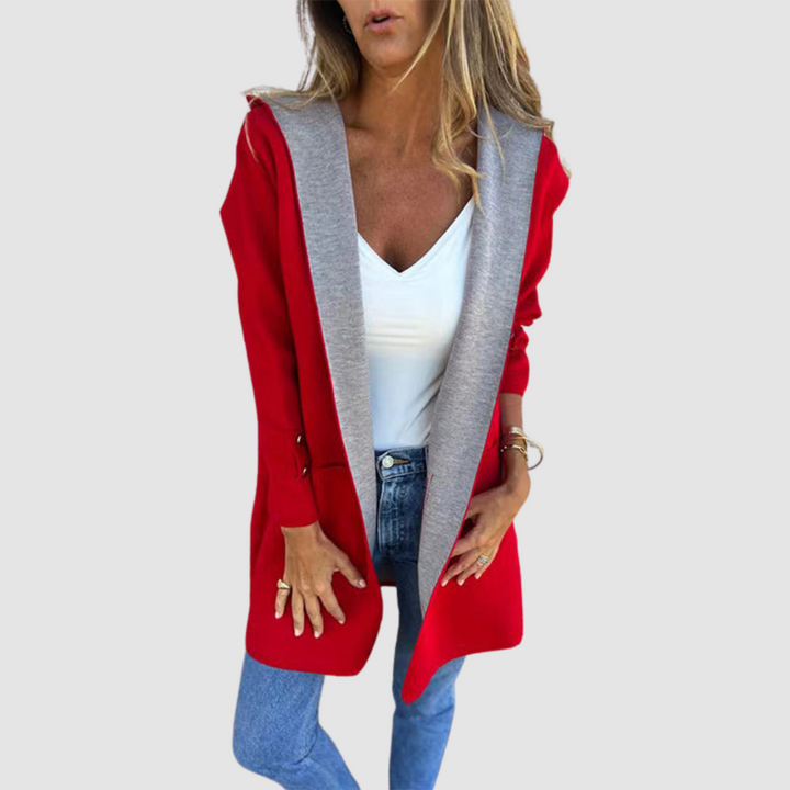 Mariela | Colorblock Hooded Jacket