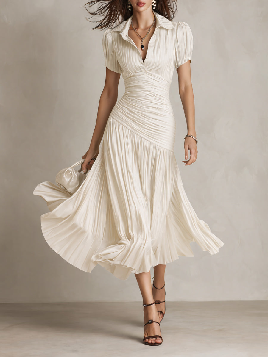 Heidi | Retro Midi Dress