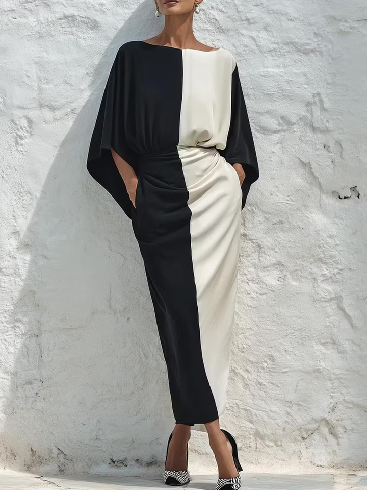 Odette | Contrast Two-Piece Midi Set