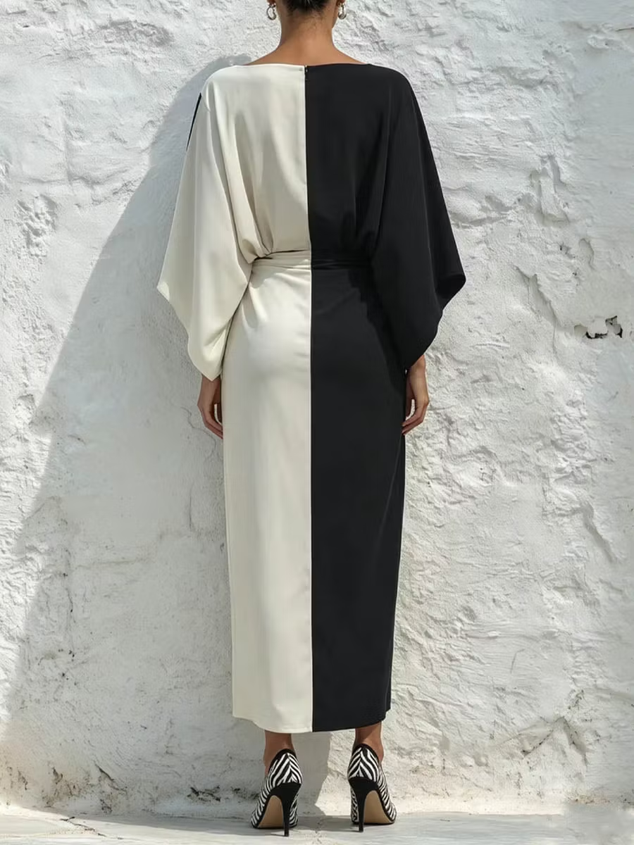 Odette | Contrast Two-Piece Midi Set