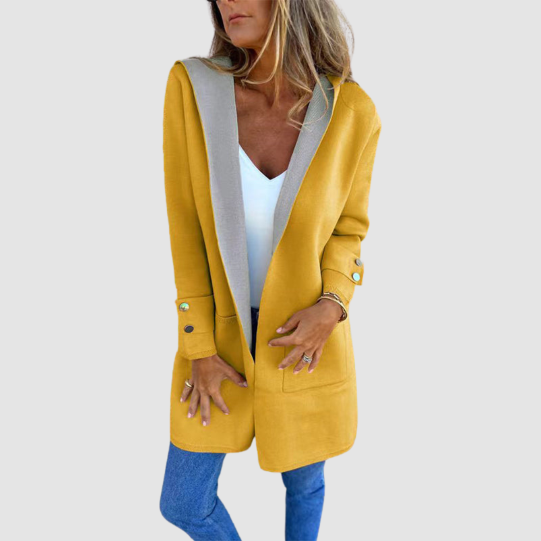 Mariela | Colorblock Hooded Jacket