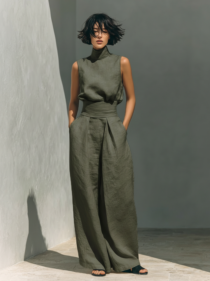 Sheila | Wide Leg Two Piece Set
