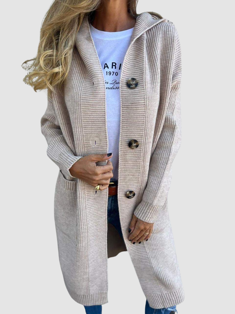 Lois | Cozy Knitted Cardigan