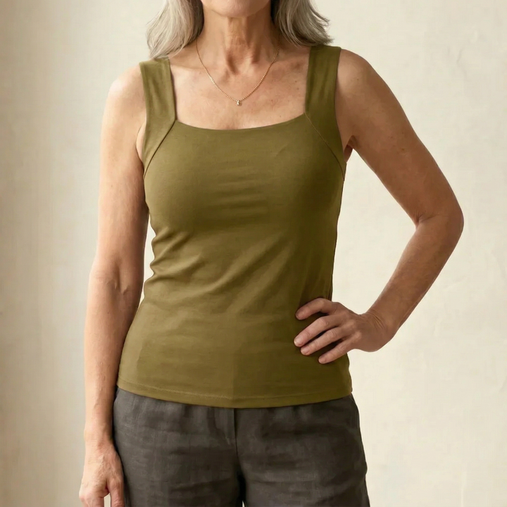 Macy | Built-In Comfort Bra Tanktop