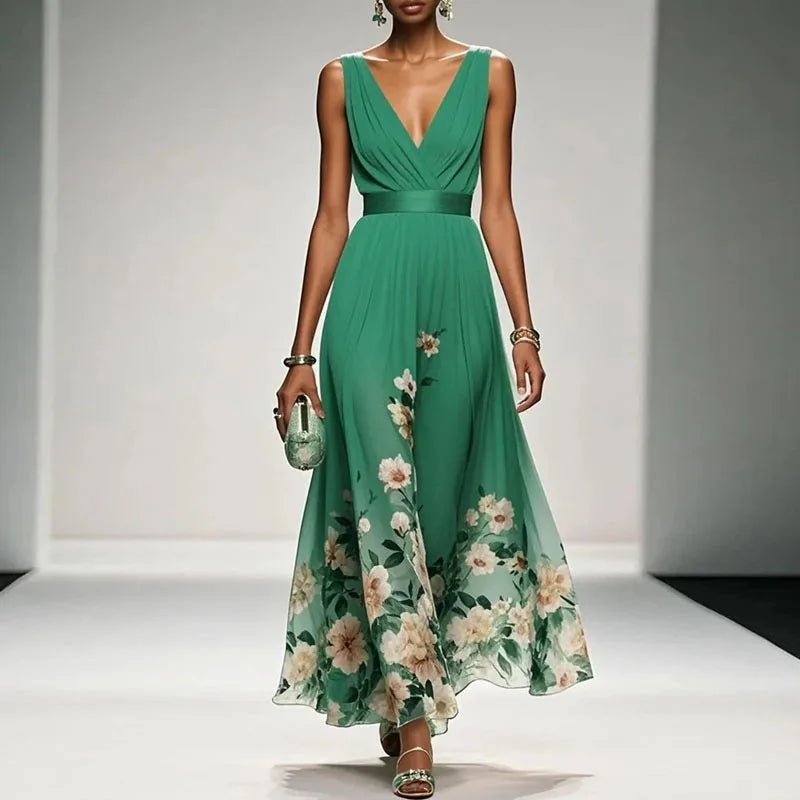 Cindy | Floral Midi Dress
