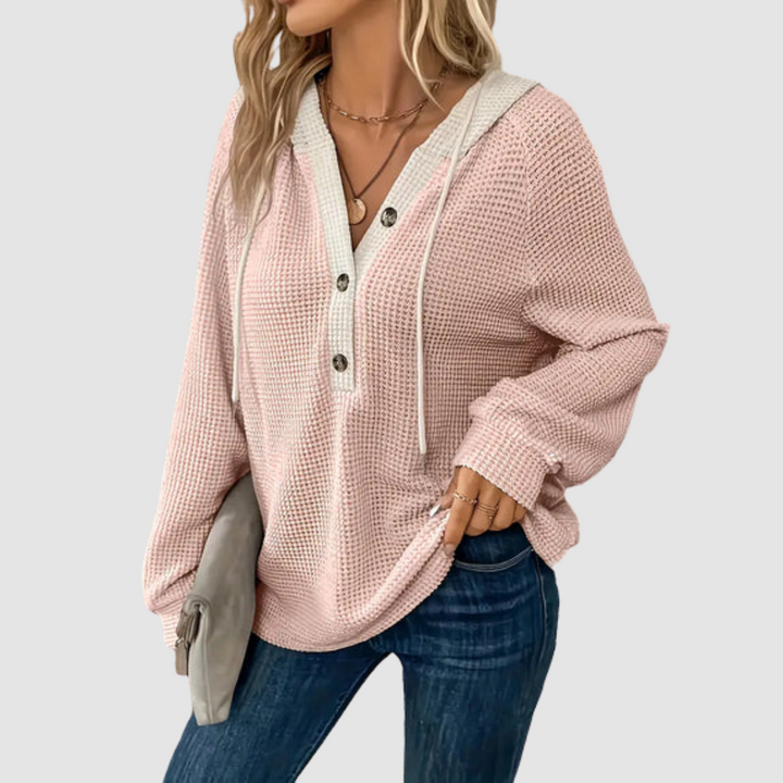 Trish | Premium Knitted Long Sleeve Hoodie