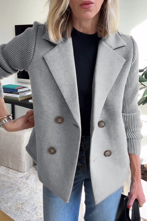Kristiana | Elegant Knitted Blazer