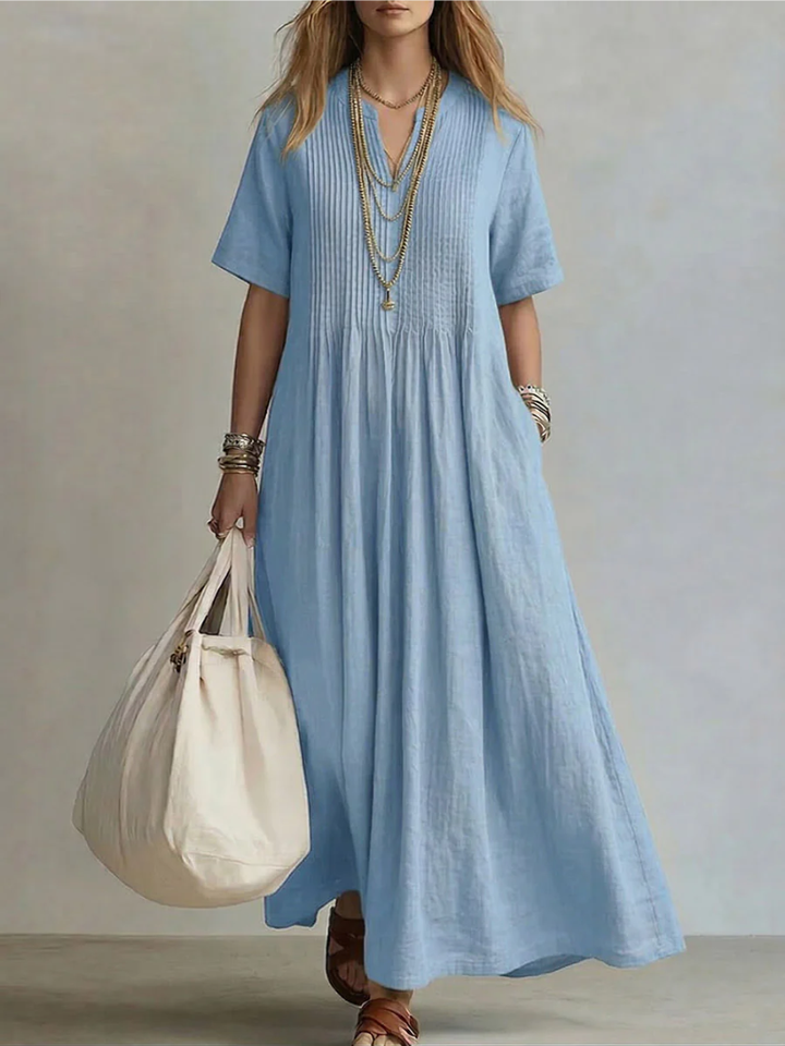Nathalia | Pleated Dress