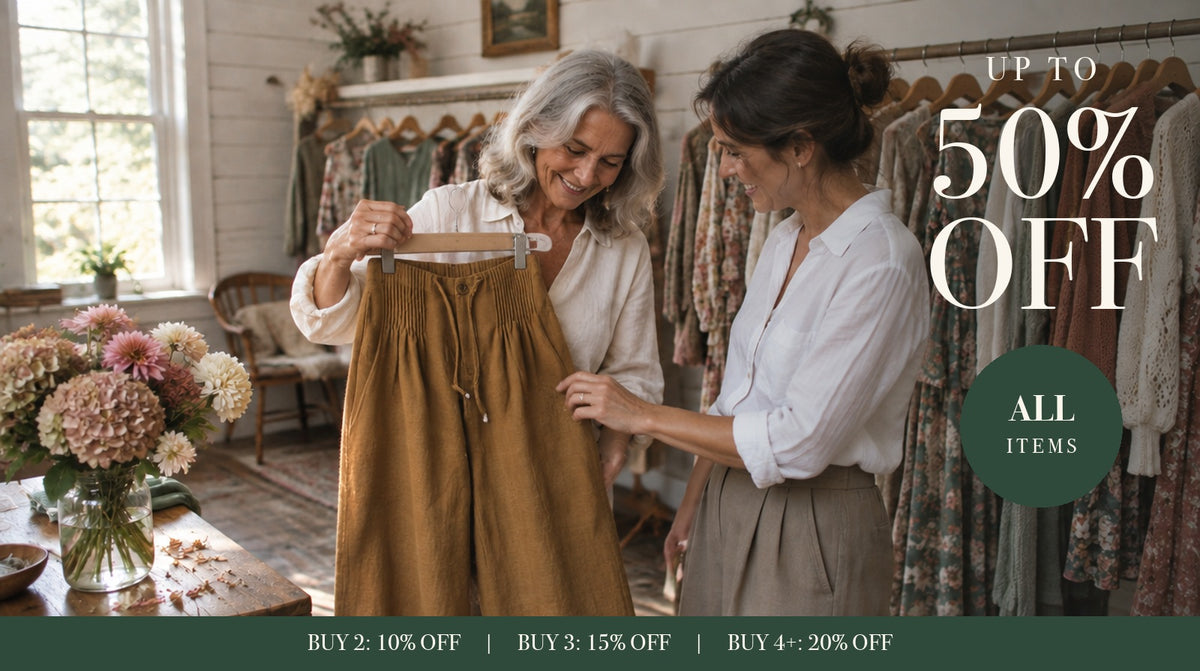 Fall Refresh Sale, up to 50% off